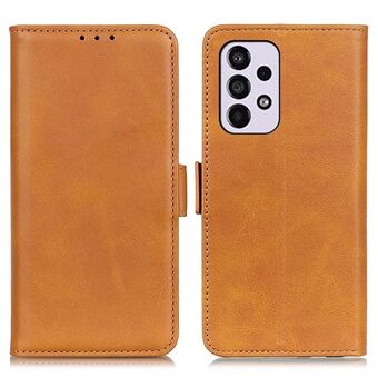 PU Leather Flip Wallet Case Soft TPU Shell Stand Function Magnetic Protection Folio Cover for Samsung Galaxy A33 5G