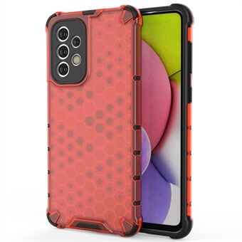 All-round Shockproof Protection Honeycomb Textured TPU + PC Phone Cover Back Case for Samsung Galaxy A33 5G