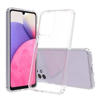 For Samsung Galaxy A33 5G Clear Phone Cover Hard Acrylic + Soft TPU Anti-scratch Mobile Phone Shell Case