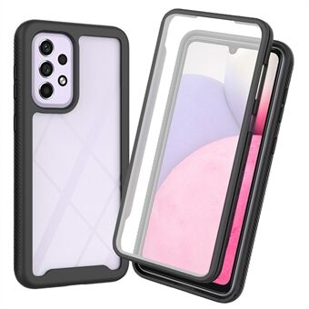 Hybrid Phone Case for Samsung Galaxy A33 5G, PC+TPU All-Round Protection with PET Screen Protector