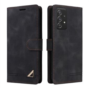 007 Series For Samsung Galaxy A33 5G Leather Wallet Phone Case Skin-touch Protection Cover with Stand