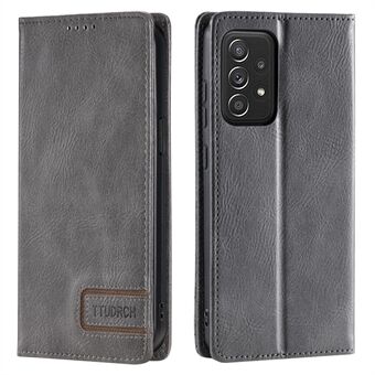 TTUDRCH Style 007 Leather Case for Samsung Galaxy A33 5G RFID Blocking Wallet Phone Stand Cover