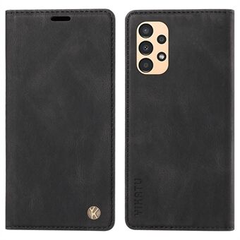 YIKATU YK-004 Anti-drop Cover for Samsung Galaxy A33 5G , Magnetic Auto-absorb Leather Phone Wallet Stand Case