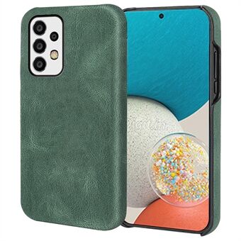 Bump-proof PU Leather Coated PC Case Incomplete Covering Mobile Phone Shell for Samsung Galaxy A53 5G