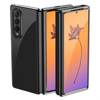 For Samsung Galaxy Z Fold4 5G Hard PC Phone Case Anti-scratch Anti-drop Electroplating Protective Cover