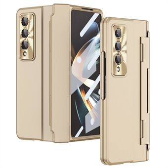 Protective Case for Samsung Galaxy Z Fold4 5G Anti-Fall Phone Case Had PC Shockproof Cover Support Wireless Charging