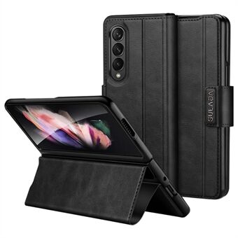 SULADA For Samsung Galaxy Z Fold4 5G Protective PU Leather Cover Anti-Drop Stand Phone Case