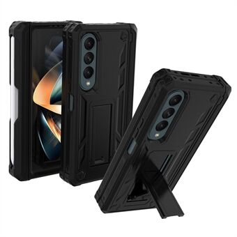 Kickstand Case for Samsung Galaxy Z Fold4 5G Anti-Drop Hard PC+TPU Phone Case