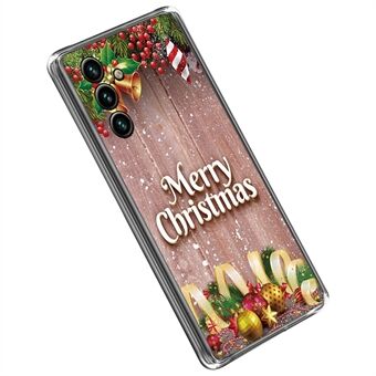 For Samsung Galaxy A14 5G Christmas Pattern Printing TPU Phone Case Drop-proof Smartphone Protective Cover