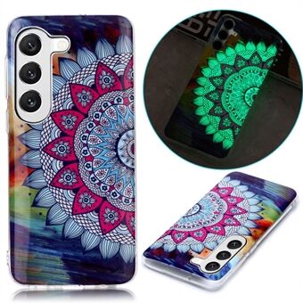 Phone Case for Samsung Galaxy A14 5G, Luminous Noctilucent IMD Pattern Printing Soft TPU Phone Cover