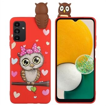 YX TPU Phone Case for Samsung Galaxy A14 5G Slim Case Pattern Printed 3D Figure Protective Cover