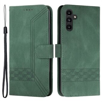 YX0010 Series for Samsung Galaxy A14 5G Wallet Stand Phone Case PU Leather Pattern Imprinted Phone Cover