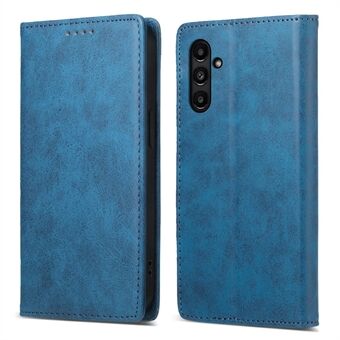 DF-05 For Samsung Galaxy A14 4G / 5G PU Leather Case RFID Blocking Phone Cover with Stand Wallet