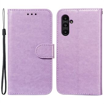 For Samsung Galaxy A14 5G TPU+PU Leather Wallet Stand Flip Cover Magnetic Closure Phone Case