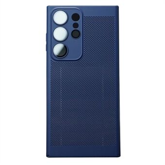 For Samsung Galaxy S23 Ultra Breathable Heat Dissipating Mesh Phone Case Hard PC Slim Phone Cover