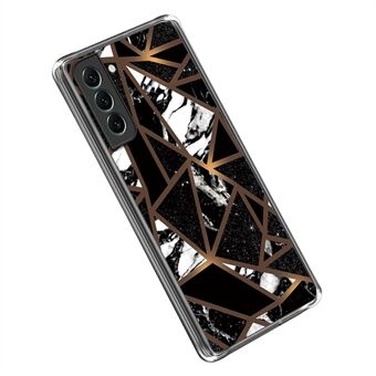 For Samsung Galaxy S23 Abstract Marble Pattern Printed Phone Case IMD TPU Shockproof Protective Cover