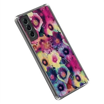 For Samsung Galaxy S23 Flexible TPU Case Pattern Printing IMD Drop-proof Mobile Phone Cover