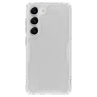 NILLKIN Nature Pro Series Phone Case for Samsung Galaxy S23, Ultra Clear PC Back + TPU Frame Protective Cover