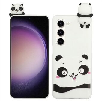 For Samsung Galaxy S23 Cell Phone Case 3D Animal Figure TPU+Silicone Cartoon Pattern Phone Cover