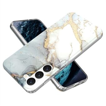 For Samsung Galaxy S23 GW18 IMD Marble Pattern Phone Case PC+TPU Phone Cover