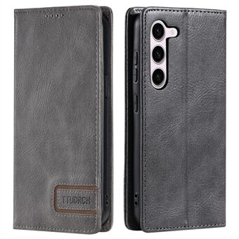 TTUDRCH Style 007 For Samsung Galaxy S23 RFID Blocking Phone Cover Stand Wallet Leather Phone Case