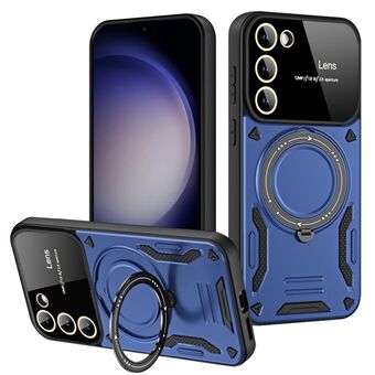 Kickstand Phone Case for Samsung Galaxy S23 , PC+TPU Back Cover Compatible with MagSafe