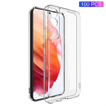 100PCS Anti-Scratch Cover For Samsung Galaxy S23 , Hard Plastic Phone Case HD Transparent Clear Cell Phone Shell