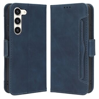 Wallet Flip Cover for Samsung Galaxy S23+, PU Leather Phone Case Multiple Card Slots Stand Shell