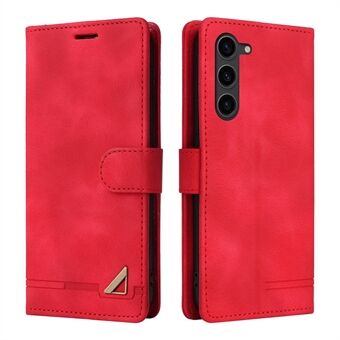 Wallet Case for Samsung Galaxy S23+ PU Leather Phone Cover 007 Series Skin-Touch Anti-Drop Phone Case