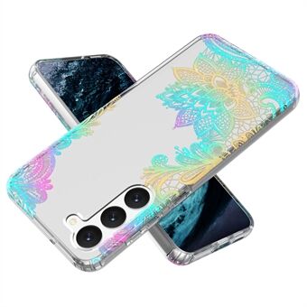 For Samsung Galaxy S23+ GW18 Laser Shockproof Phone Cover PC + TPU Thickened Mobile Phone Case