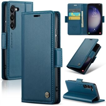 CASEME 023 Series For Samsung Galaxy S23+ Shockproof Cover RFID Blocking PU Leather Phone Case with Wallet