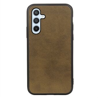 For Samsung Galaxy A54 5G Cell Phone Case Hard PC+TPU+PU Leather Cowhide Texture Dustproof Anti-Scratch Phone Cover