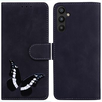 For Samsung Galaxy A54 5G Butterfly Pattern Printing Stand PU Leather Skin-touch Cover Mobile Phone Wallet Case