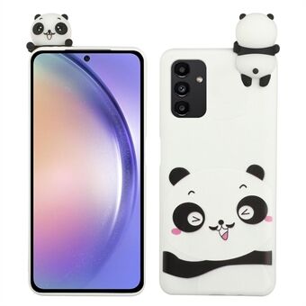 For Samsung Galaxy A54 5G TPU+Silicone Phone Cover Cartoon 3D Animal Figure Cute Phone Case