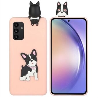 YX Series For Samsung Galaxy A54 5G Cute 3D Cartoon Character Phone Case TPU+Siliocne Protective Cover