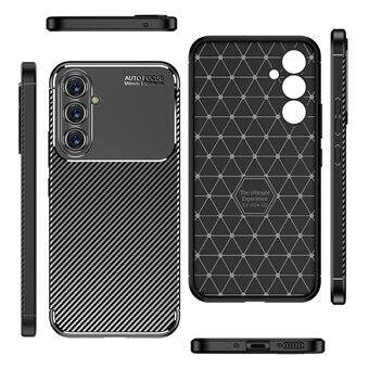 For Samsung Galaxy A54 5G Carbon Fiber Texture Phone Case Anti-drop Protective Phone TPU Cover