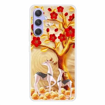 For Samsung Galaxy A54 5G Soft TPU Case Pattern Printed Design Slim Thin Phone Cover