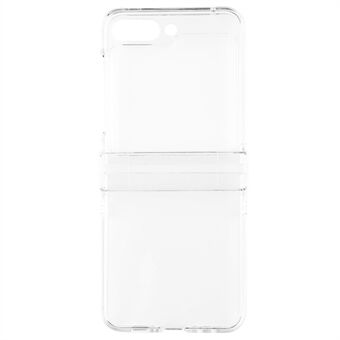 For Samsung Galaxy Z Flip5 5G Crystal Clear Case Hinge Protection Hard PC Shockproof Phone Cover