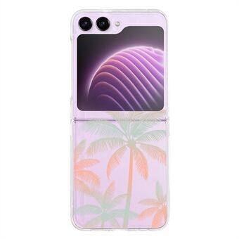 Pattern Printing Phone Case for Samsung Galaxy Z Flip5 5G , Anti-scratch PC Phone Cover