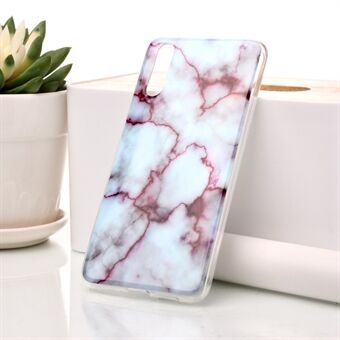 Marble Pattern IMD TPU Case for Huawei P20