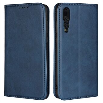 Auto-absorbed Leather Wallet Stand Case for Huawei P20 Pro