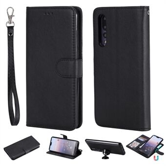 Magnetic Detachable 2-in-1 Wallet Leather Case for Huawei P20 Pro