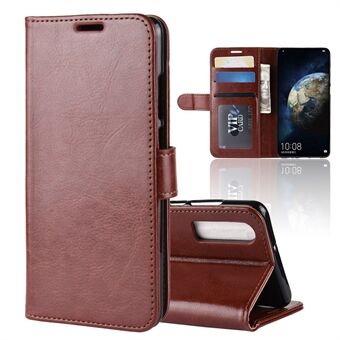 Crazy Horse Wallet Stand Leather Cellphone Case for Huawei P30