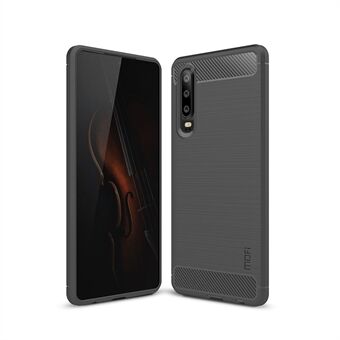 MOFI Carbon Fiber Texture Brushed TPU Case for Huawei P30