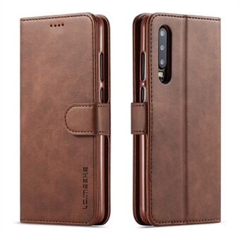 LC.IMEEKE Leather Wallet Stand Case for Huawei P30