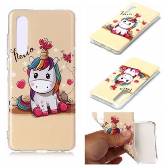 Pattern Printing IMD TPU Back Case for Huawei P30