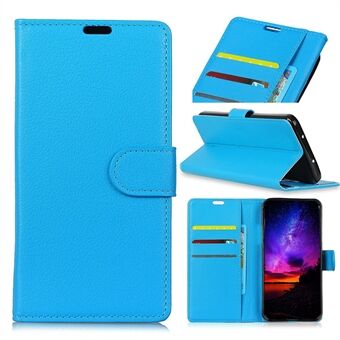 Litchi Skin Wallet Leather Stand Case for Huawei P30 Pro