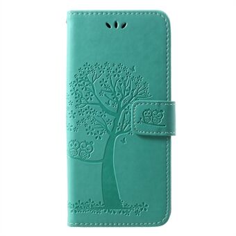 Imprint Butterfly Flower Wallet Stand Leather Cellphone Shell for Huawei P30 Pro