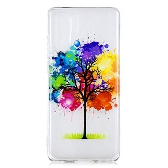 For Huawei P30 Pro Pattern Printing IMD Soft TPU Case