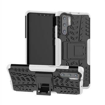 Anti-slip PC + TPU Hybrid Case with Kickstand for Huawei P30 Pro